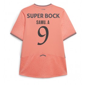 Herren Fußballbekleidung Porto Samu Omorodion #9 Auswärtstrikot 2025-26 Kurzarm